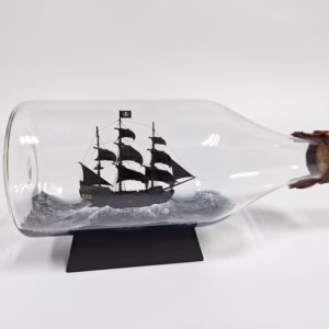 Black Pearl Ship in a Bottle – Black Pearl Mode