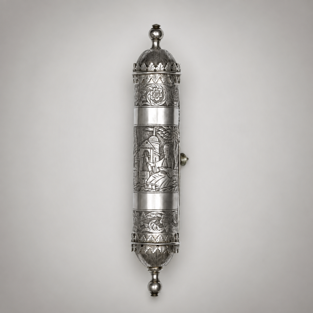Esther Scroll with Silver Cover